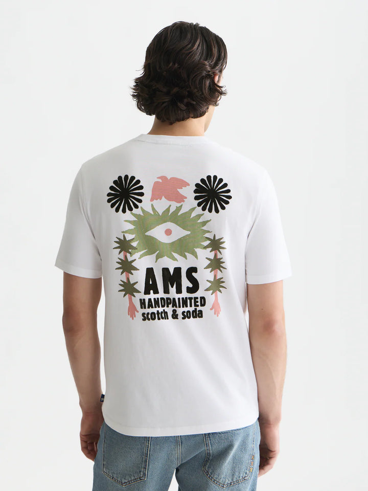 ARTWORK RELAXED T-SHIRT "BRIGHT WHITE"