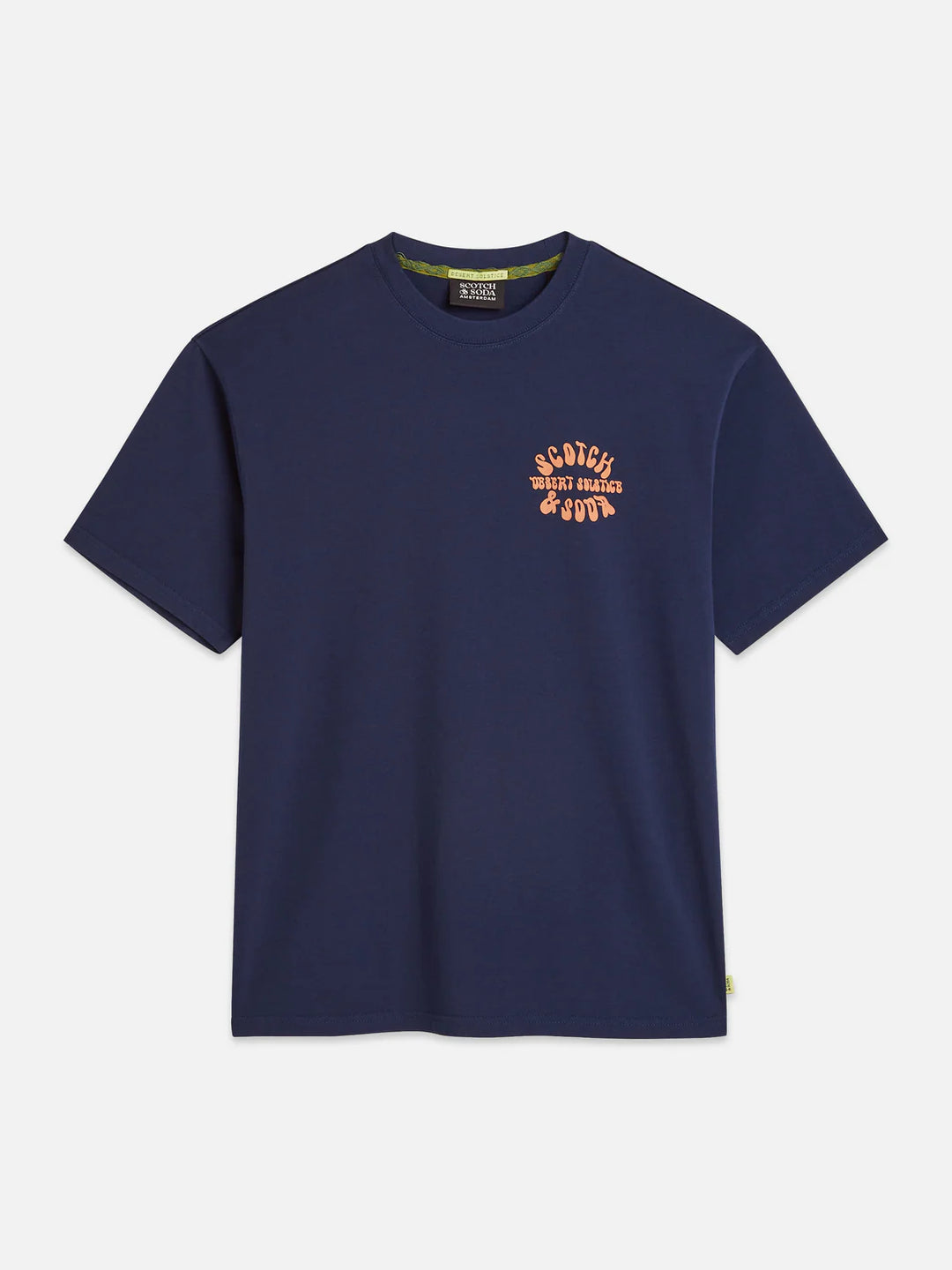 LOGO ARTWORK RELAXED T-SHIRT "PAGEANT BLUE"