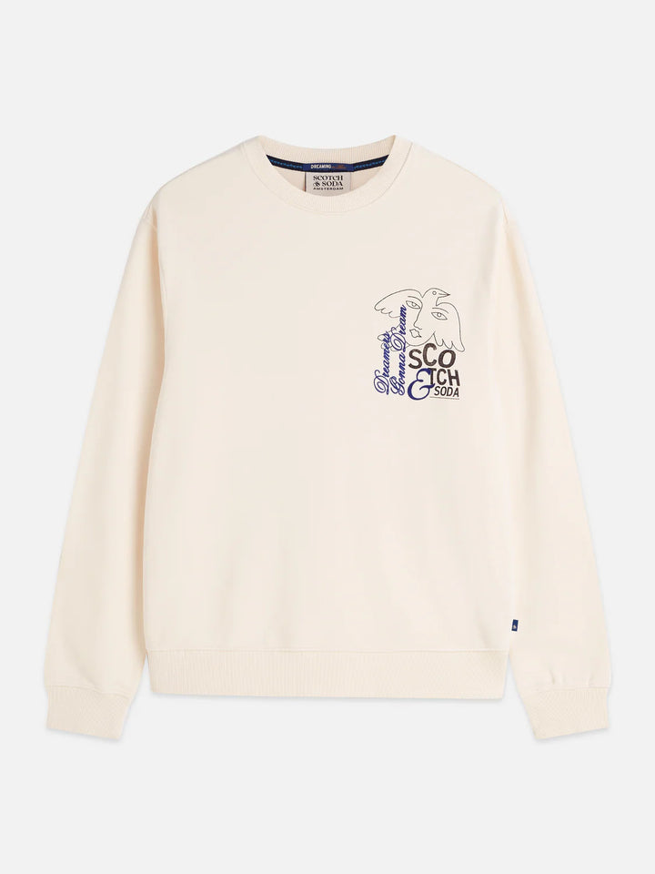 FRONT &amp; BACK ARTWORK SWEATSHIRT "EGGNOG"
