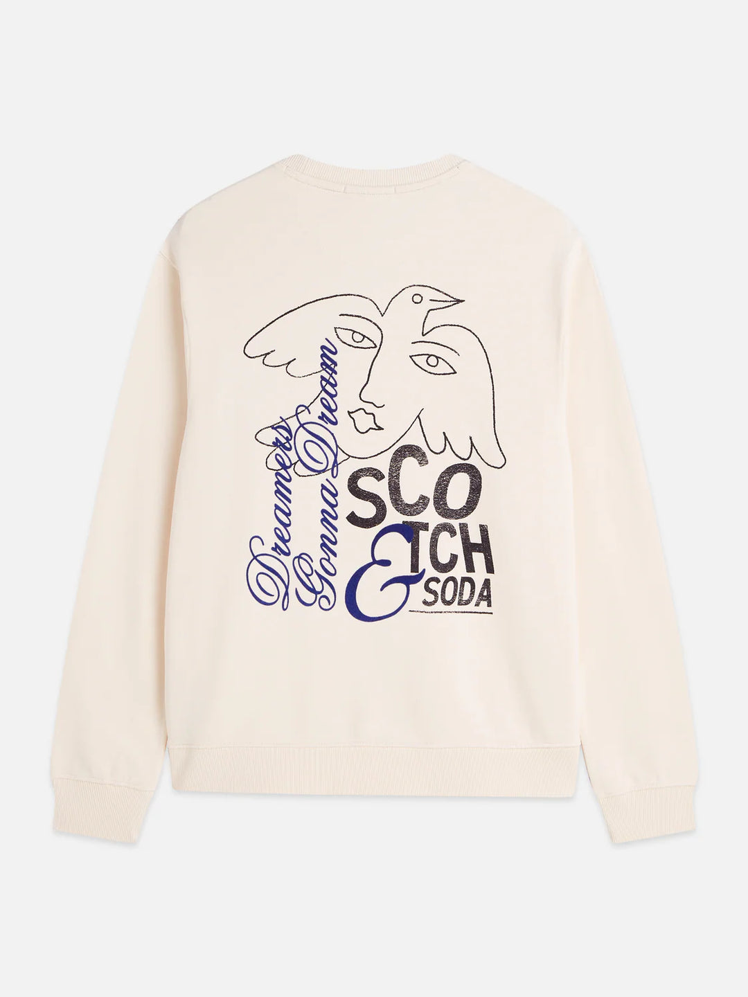 FRONT &amp; BACK ARTWORK SWEATSHIRT "EGGNOG"