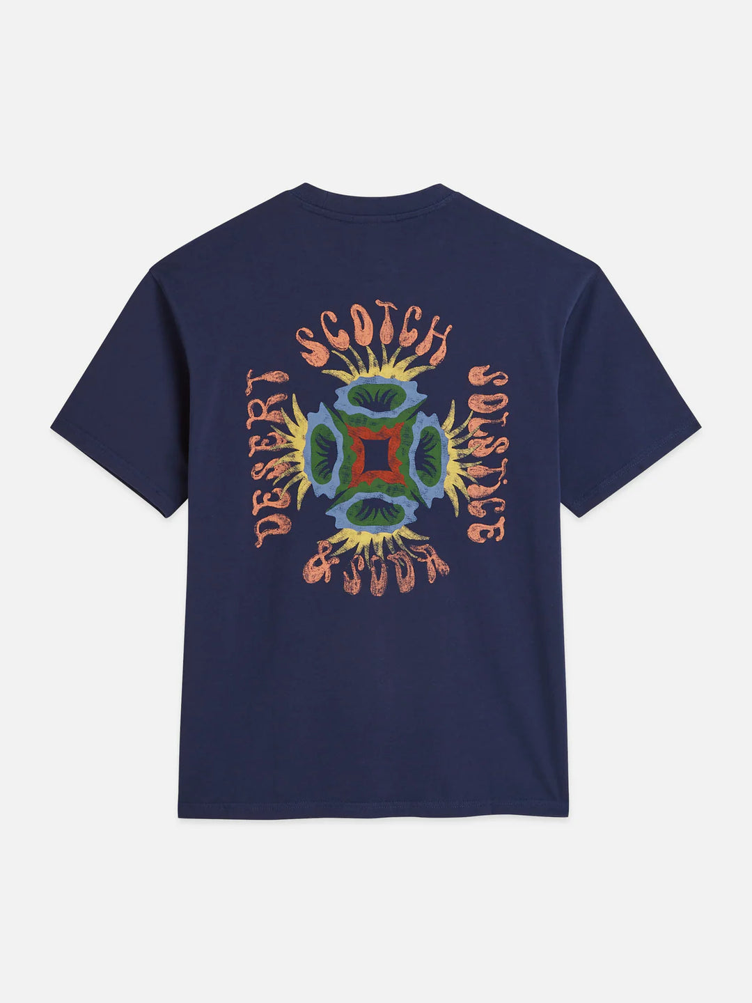 LOGO ARTWORK RELAXED T-SHIRT "PAGEANT BLUE"