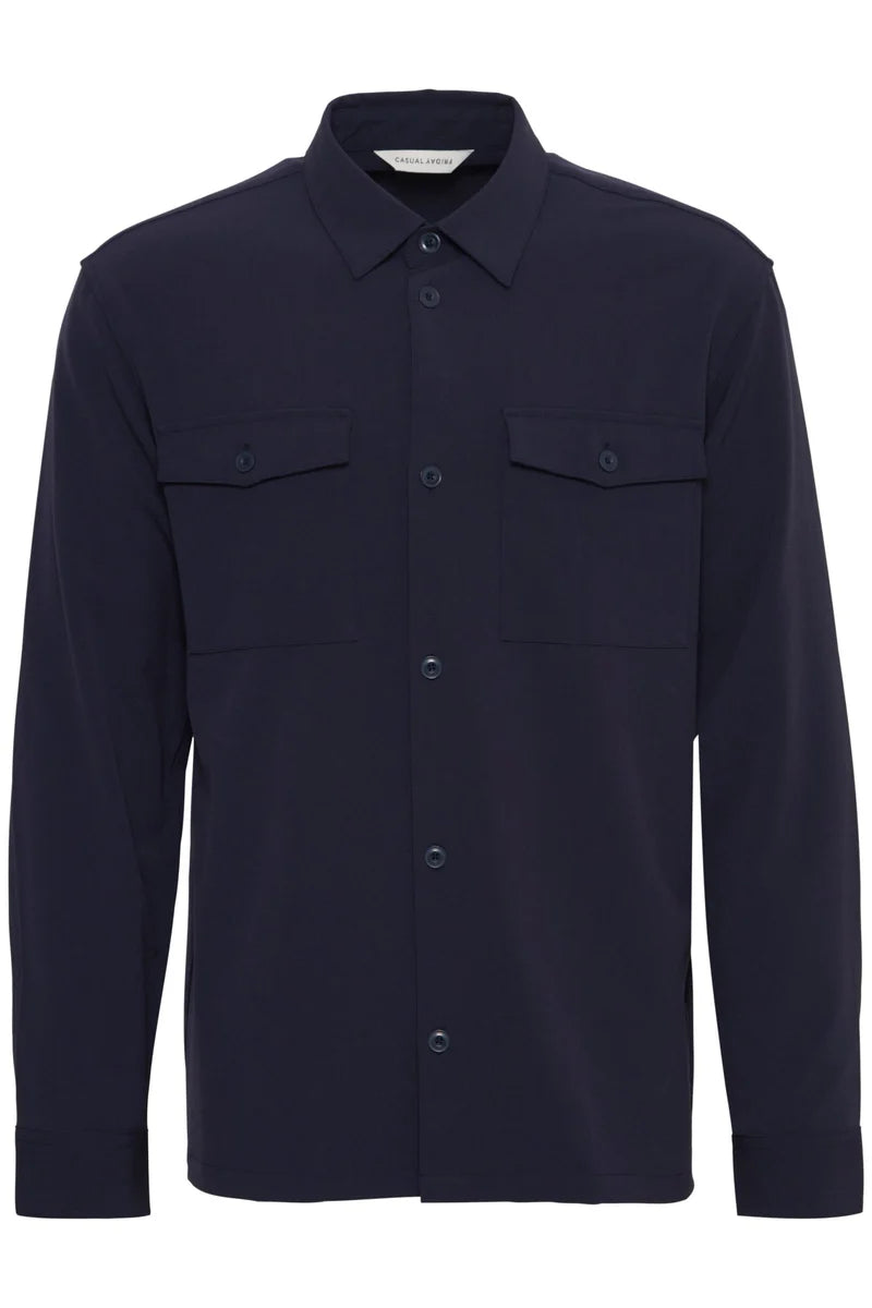 CFAUGUSTO OVERSHIRT "DARK NAVY"