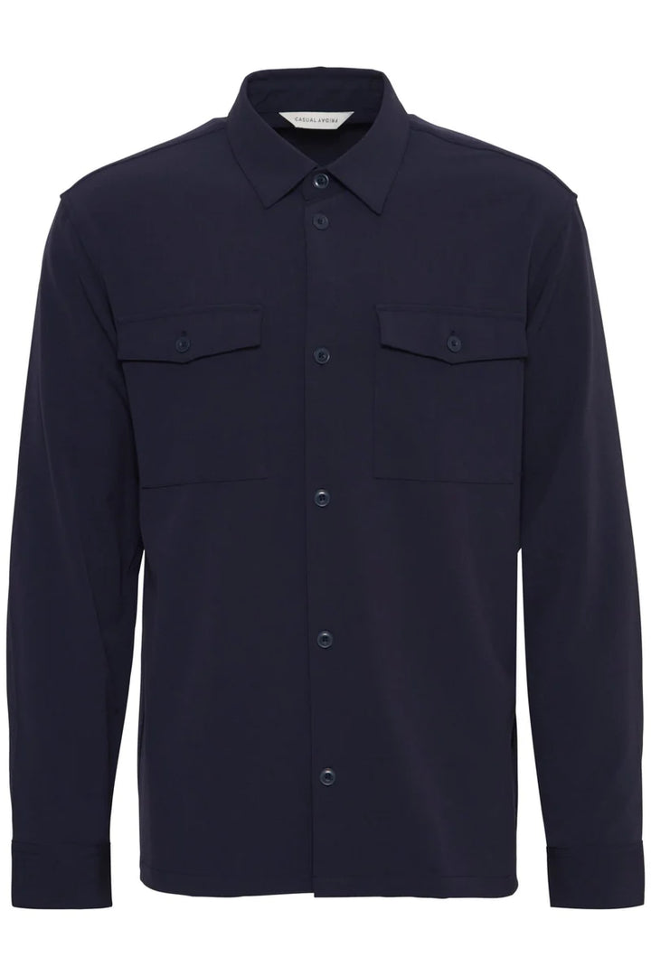 CFAUGUSTO OVERSHIRT "DARK NAVY"