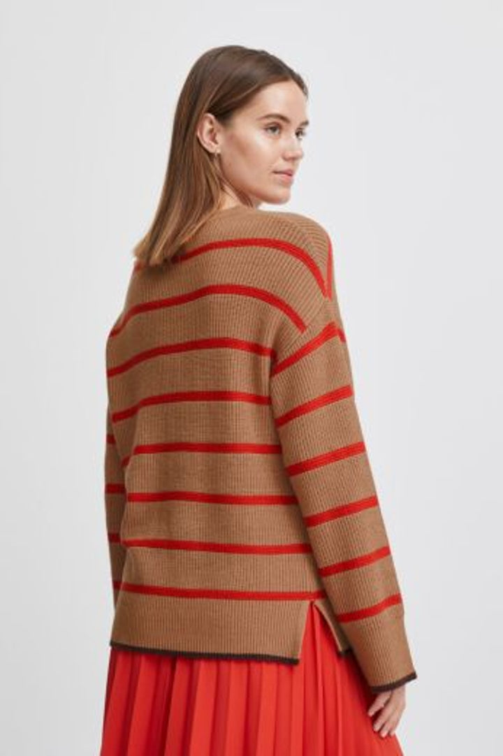 BYMILO PULLOVER "AURORA RED"