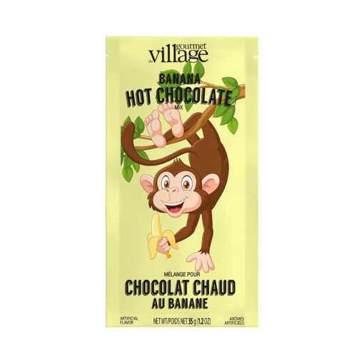 Monkey Banana Flavored Hot Chocolate Monkey Banana Flavored Hot Chocolate