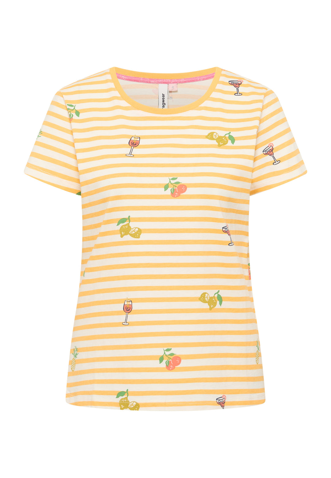 MINTTA STRIPES TOP "BANANA"
