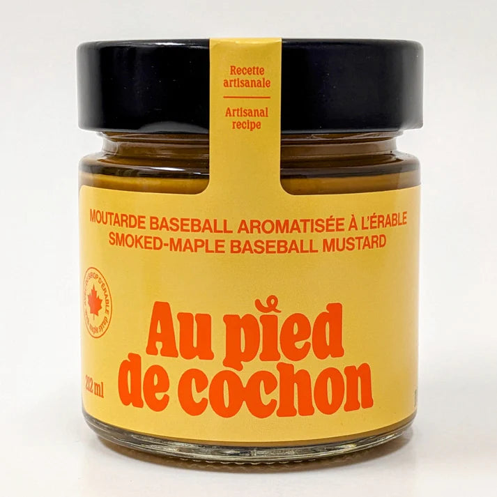 SMOKED MAPLE BASEBALL MUSTARD