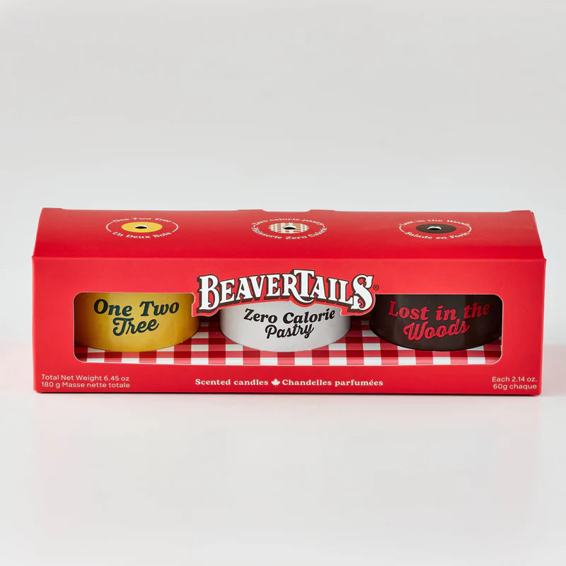 BEAVERTAILS 3-PACK CANDLE SET