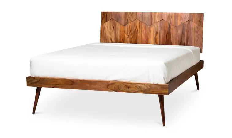 O2 BROWN QUEEN BED