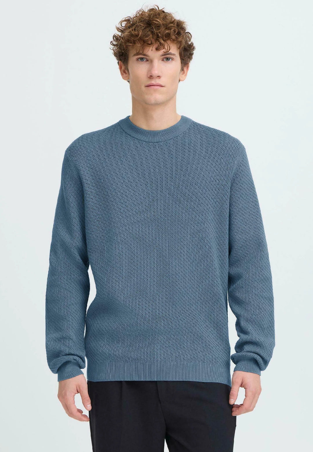 CFISAKSSON LS CREW KNIT "BERING SEA"