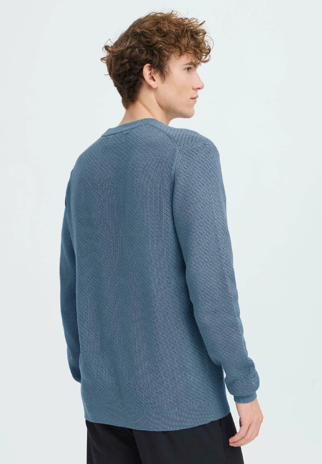 CFISAKSSON LS CREW KNIT "BERING SEA"