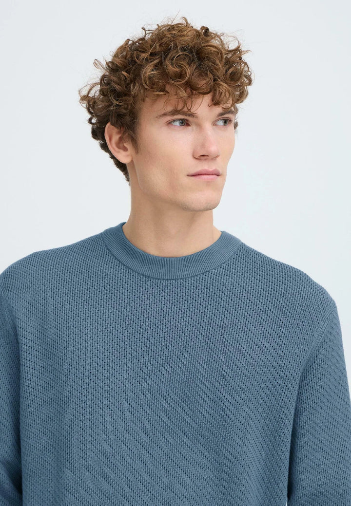 CFISAKSSON LS CREW KNIT "BERING SEA"