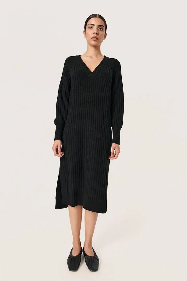 Soaked in Luxury Rakel V-Neck Dress