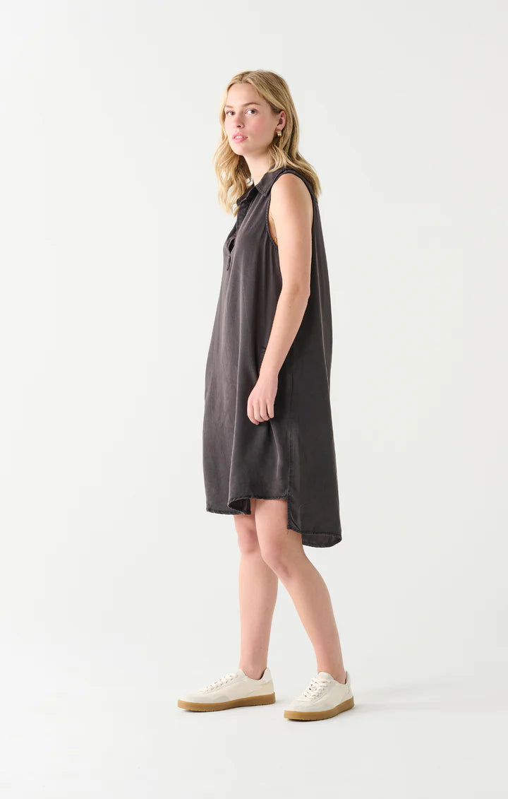 A-LINE TENCEL MINI DRESS