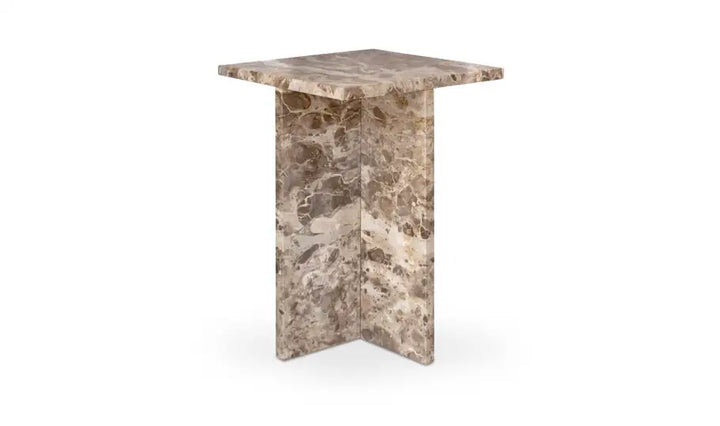 BLAIR ACCENT TABLE "PANTHER MARBLE"