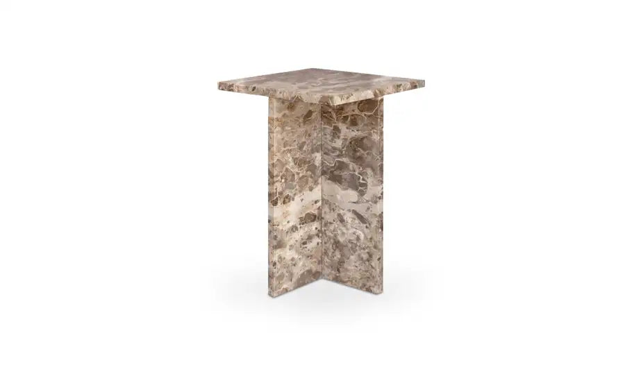 BLAIR ACCENT TABLE "PANTHER MARBLE"