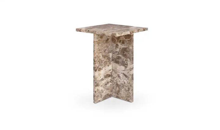 BLAIR ACCENT TABLE "PANTHER MARBLE"