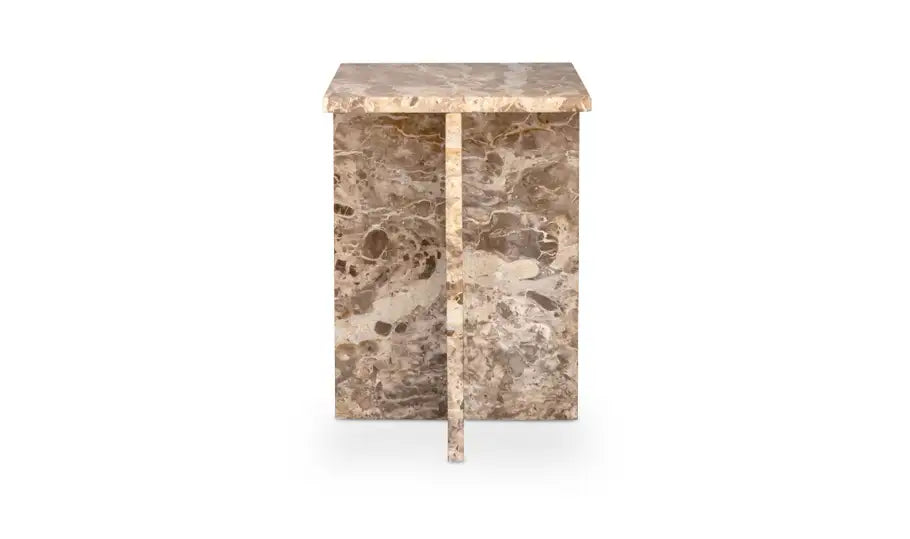 BLAIR ACCENT TABLE "PANTHER MARBLE"