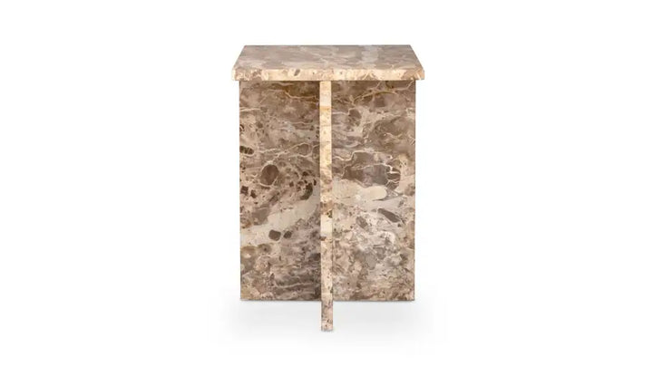 BLAIR ACCENT TABLE "PANTHER MARBLE"