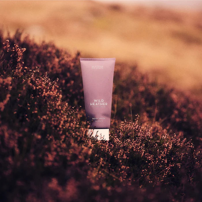 WILD HEATHER BODY WASH 200ML TUBE