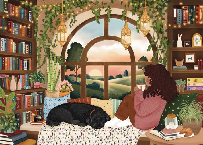 BOOK NOOK - 1000-PIECE PUZZLE