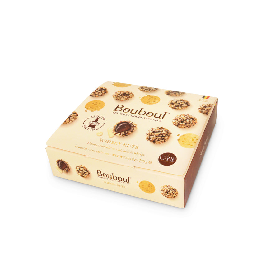 LIQUER CHOCOLATE BALLS - WHISKEY NUTS 150G
