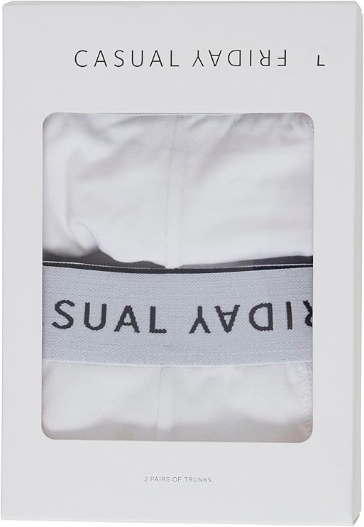 CFNORH 2-PACK BAMBOO TRUNKS "BRIGHT WHITE"