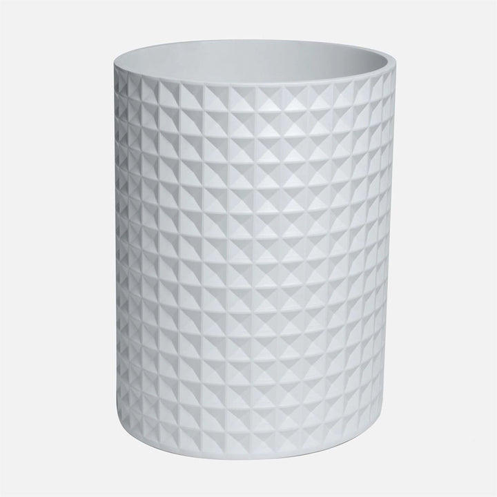 BRAEMAR RESIN WASTEBIN - IVORY