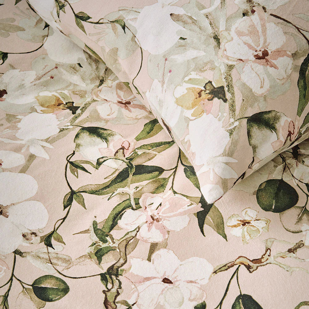 BUNCH FLOWERED DUVET COVER - DOUBLE/QUEEN