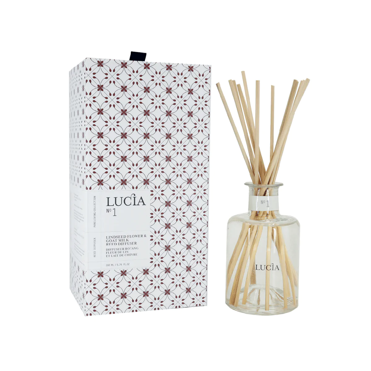 N°1 LINSEED FLOWER & GOAT MILK REED DIFFUSER