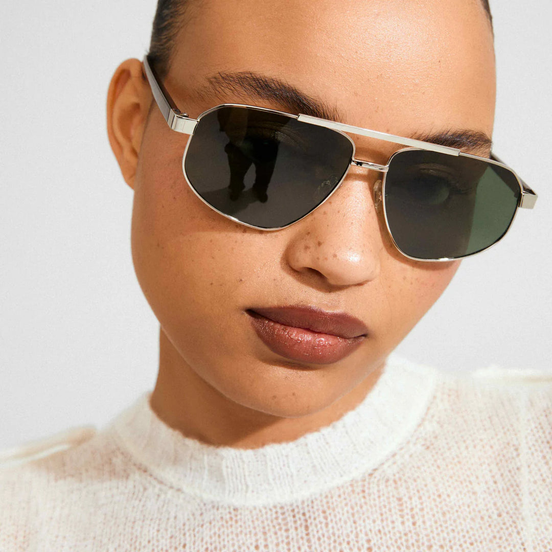 CAI SUNGLASSES "BROWN/SILVER"
