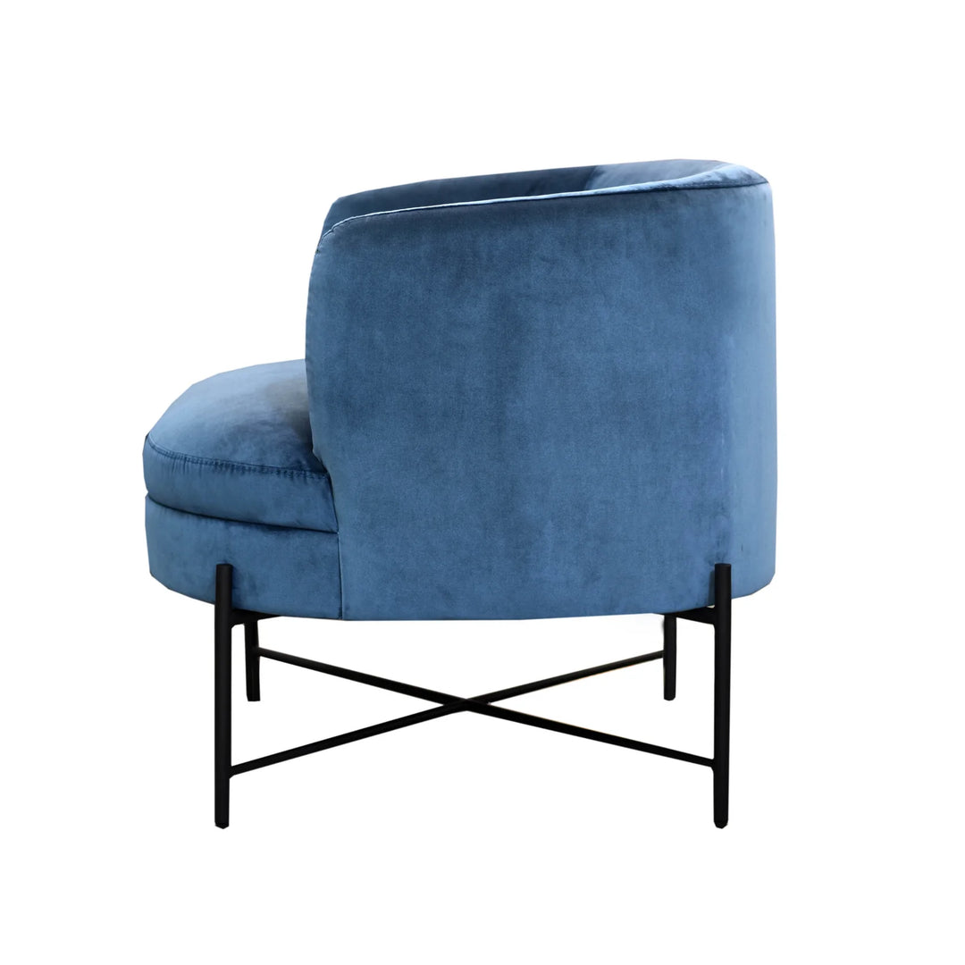 CAMI CLUB CHAIR "VELVET TEAL"