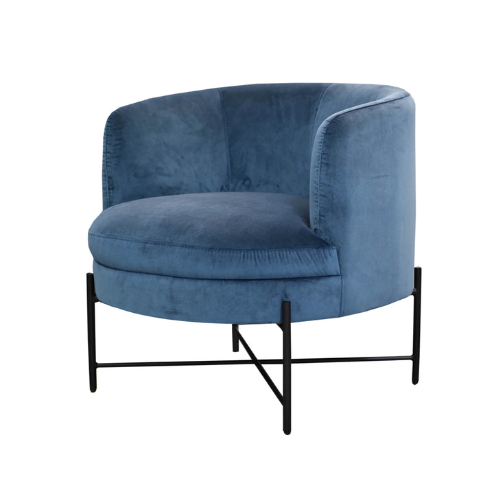CAMI CLUB CHAIR "VELVET TEAL"