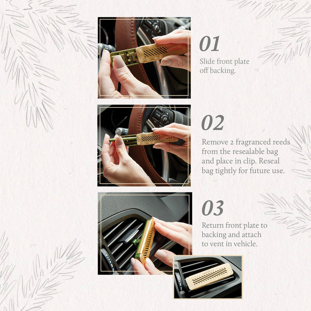 FRASIER FIR CAR DIFFUSER KIT