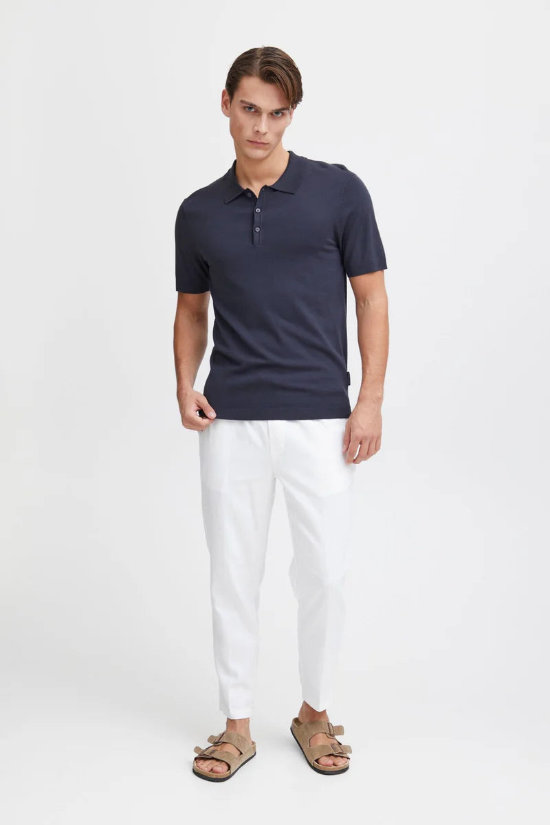 CFKARLO SS POLO KNIT "DARK NAVY"