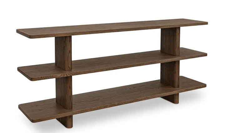 CASEY SMALL BOOKCASE "DARK BROWN"
