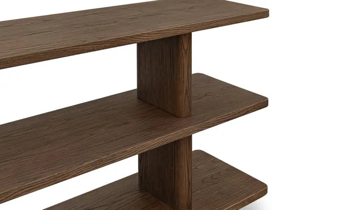 CASEY SMALL BOOKCASE "DARK BROWN"