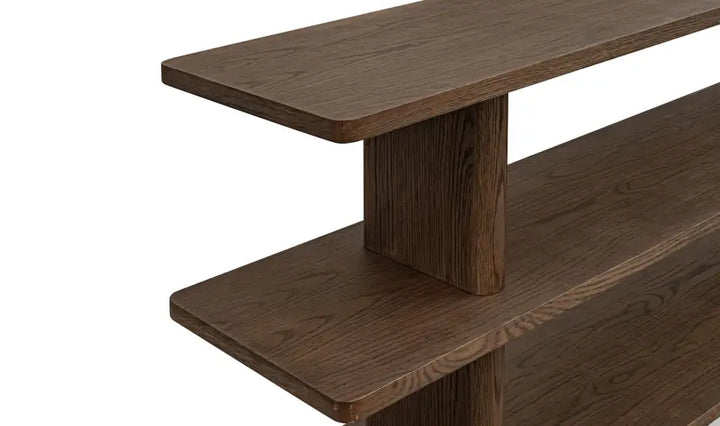 CASEY SMALL BOOKCASE "DARK BROWN"