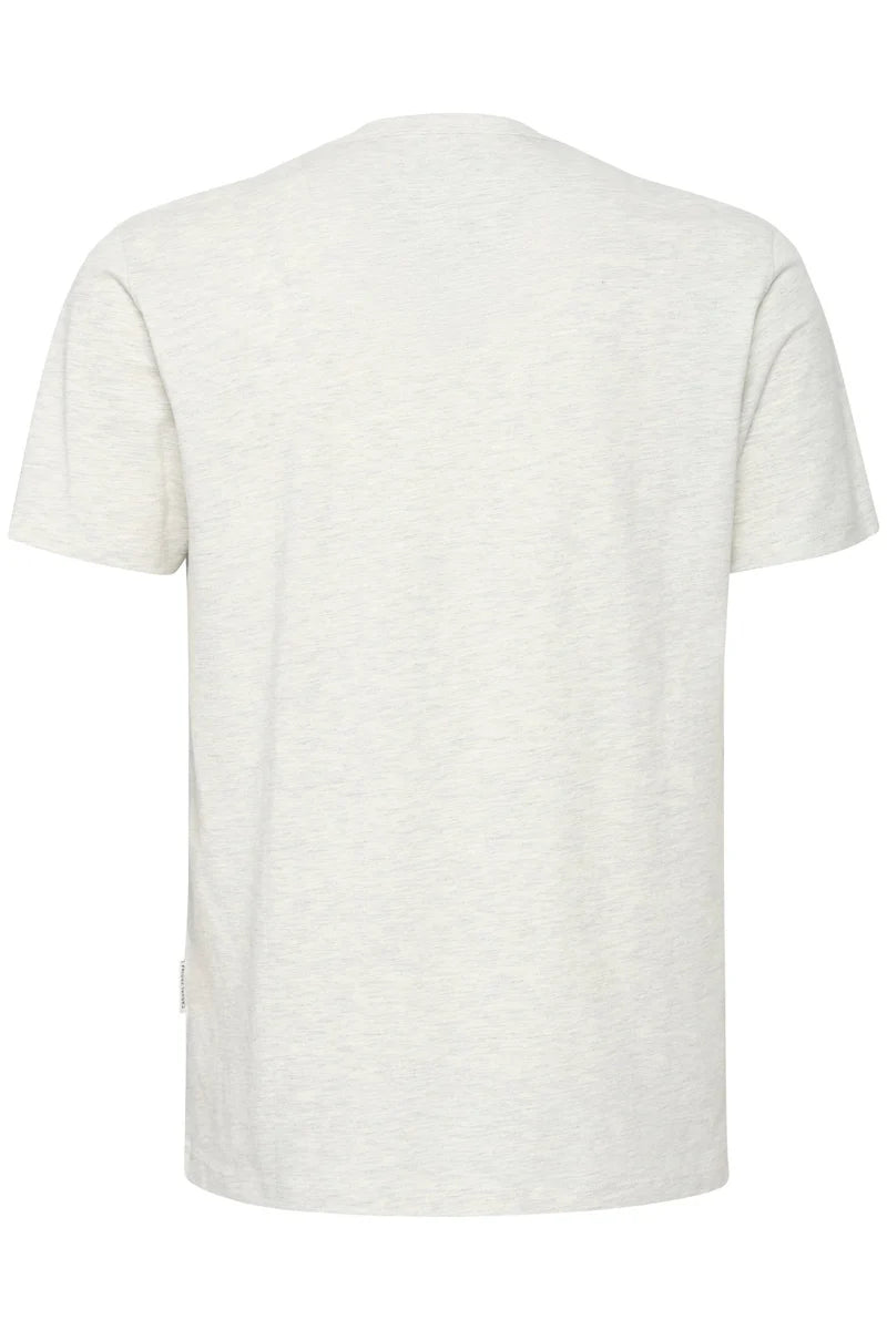 CFJASPER MELANGE T-SHIRT "EGRET MELANGE"