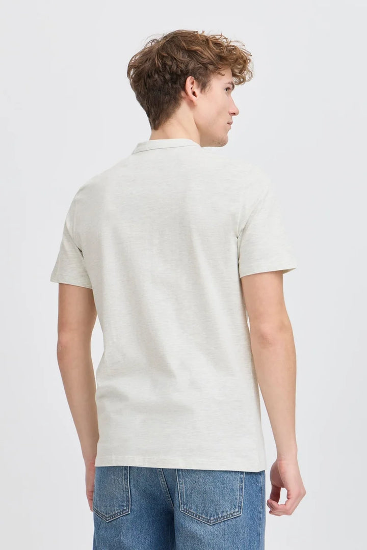 CFJASPER MELANGE T-SHIRT "EGRET MELANGE"