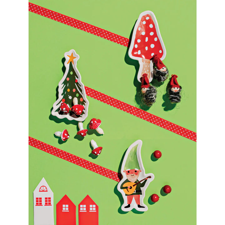 Danica Set of 3 Dish Gnome for the Holidays