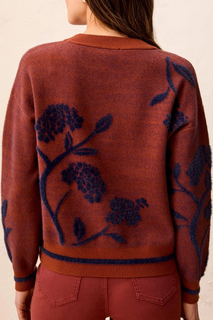L/S CREW NECK SWEATER "CEDAR"