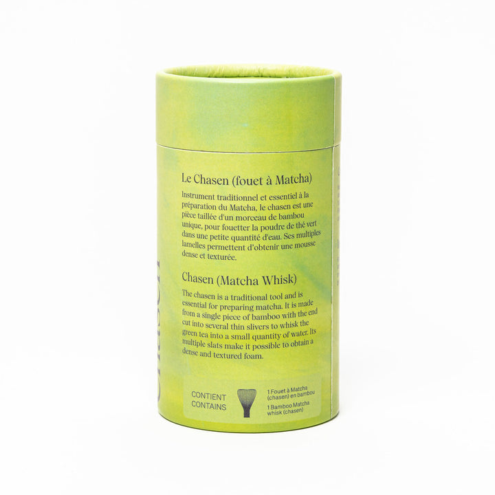 CHASEN MATCHA WHISK - WHITE BAMBOO