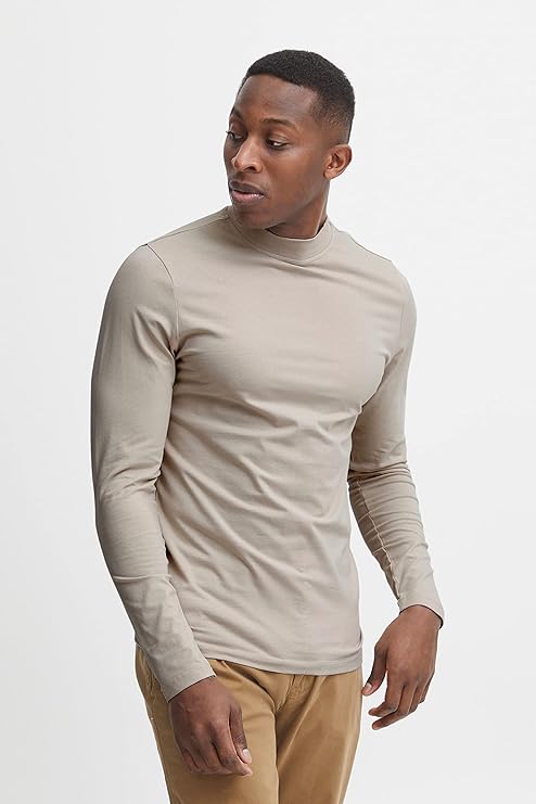 CFTHEO LS TURTLENECK "CHATEAU GRAY"