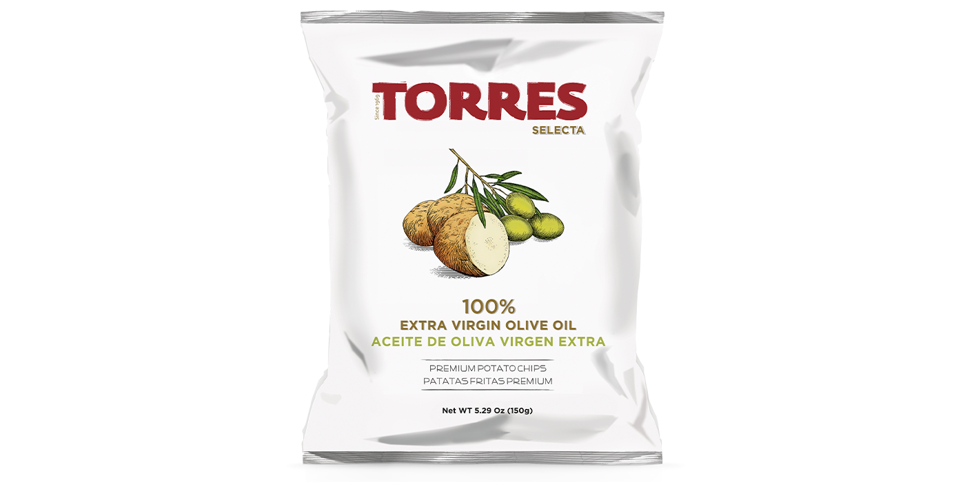 Chips with Extra Virgin Olive Oil - 125g