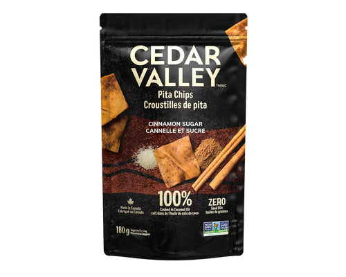 CINNAMON SUGAR PITA CHIPS 180G