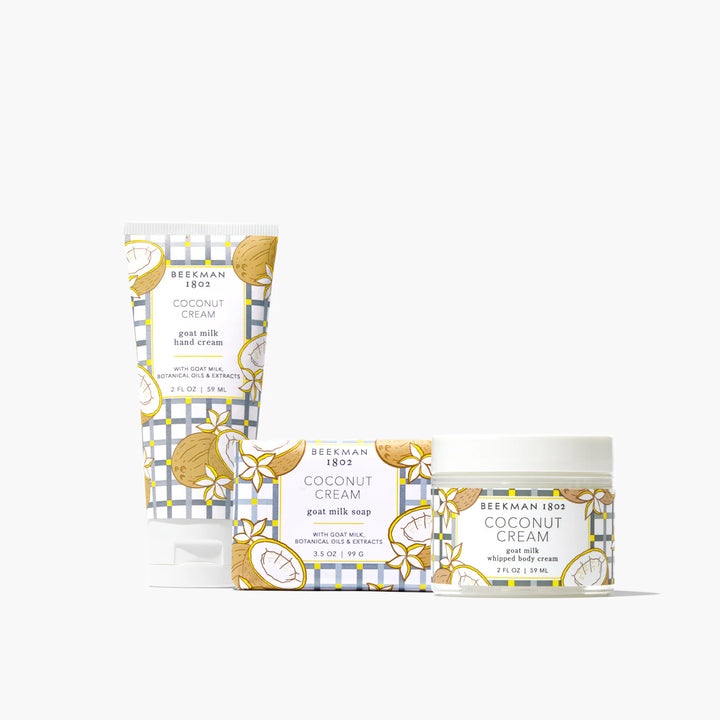 COCONUT CREAM 3 PIECE BODYCARE GIFTSET
