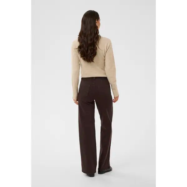 KABROOK HW REGULAR FIT JEANS "COFFEE BEAN"
