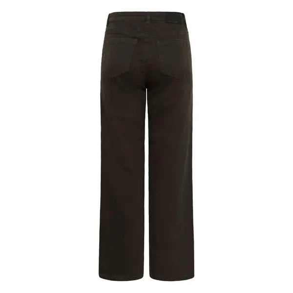 KABROOK HW REGULAR FIT JEANS "COFFEE BEAN"
