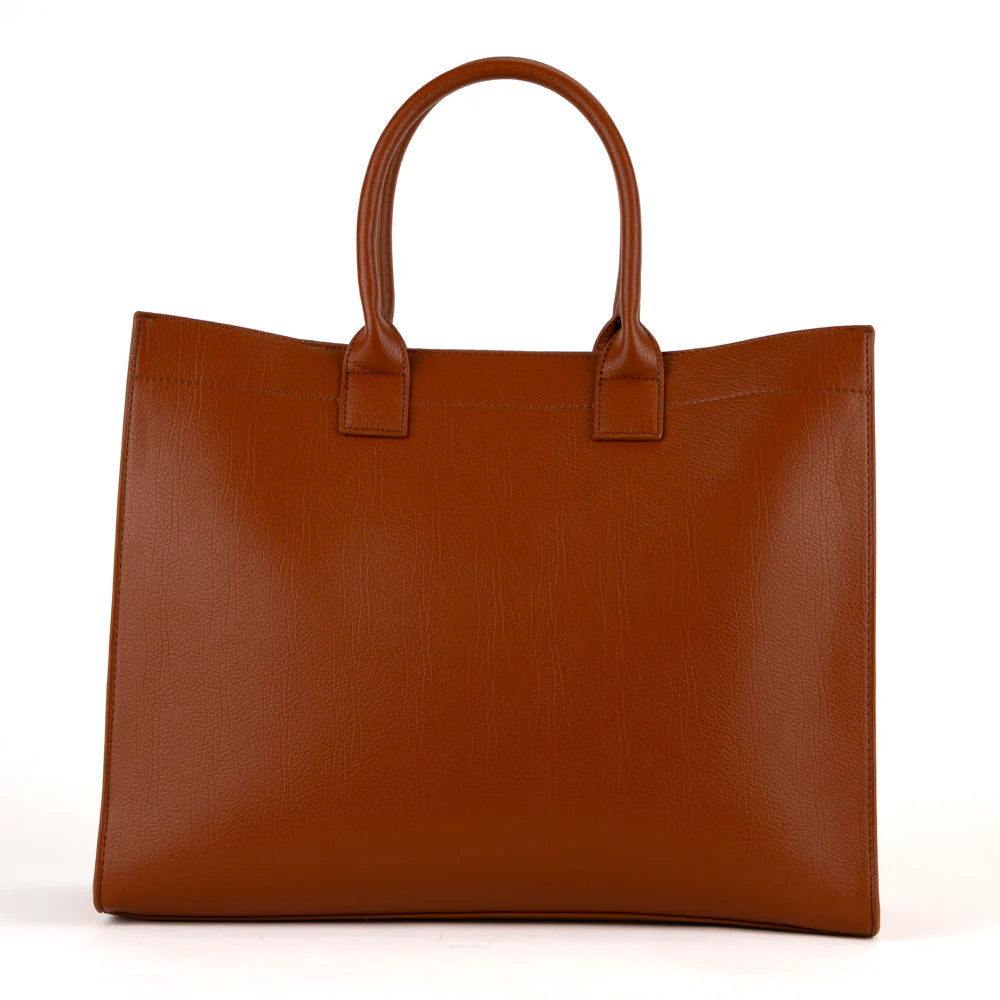 RIONA REGINA TOTE "COGNAC"